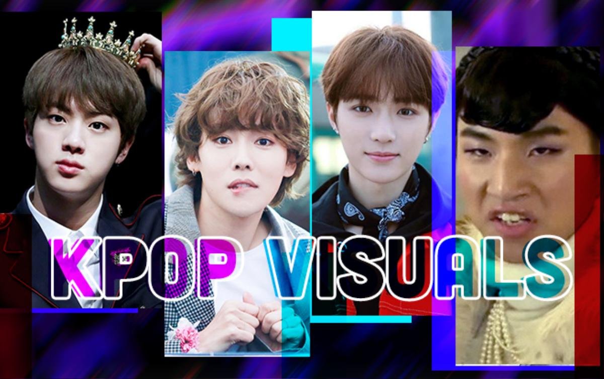 Visual nhóm nhạc nam Kpop.