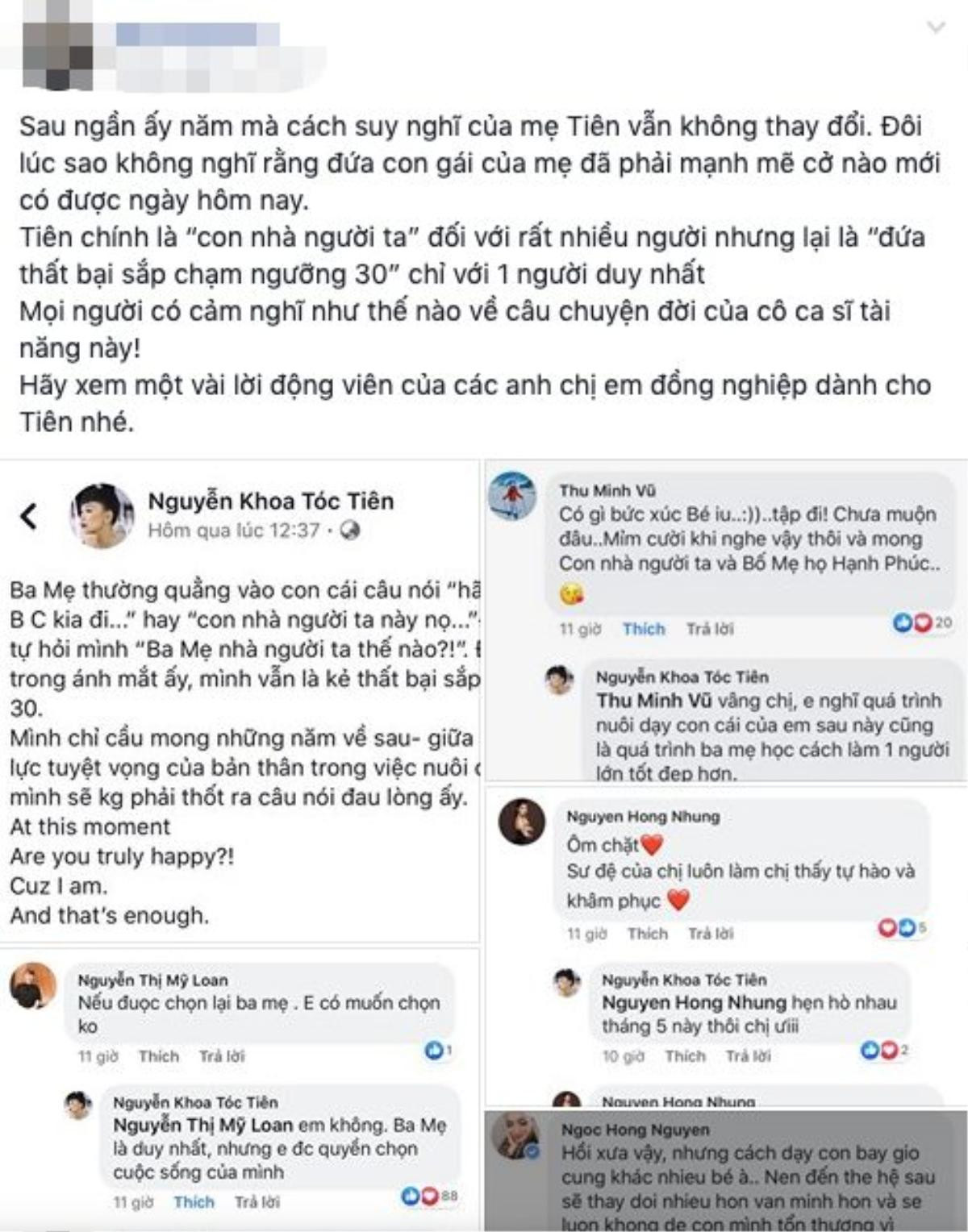 Netizen tiếp tục rôm rả chuyện 'con nhà người ta' của Tóc Tiên, lý do phải chăng đã 'nói hộ tiếng lòng' của khán giả? Ảnh 3