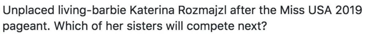 Netizen quốc tế ủng hộ thành viên tiếp theo của gia đình 'búp bê sống' thi Miss USA? Ảnh 6