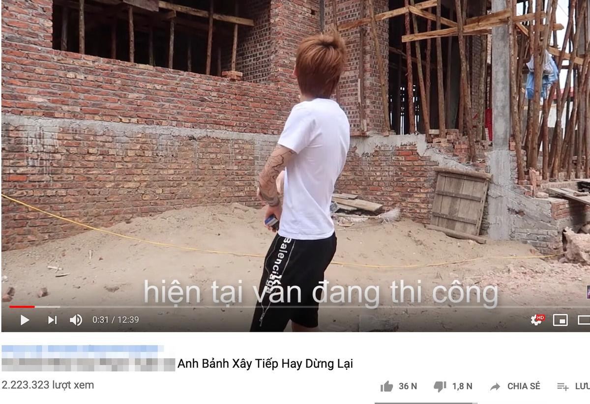 YouTube của đàn em Khá Bảnh