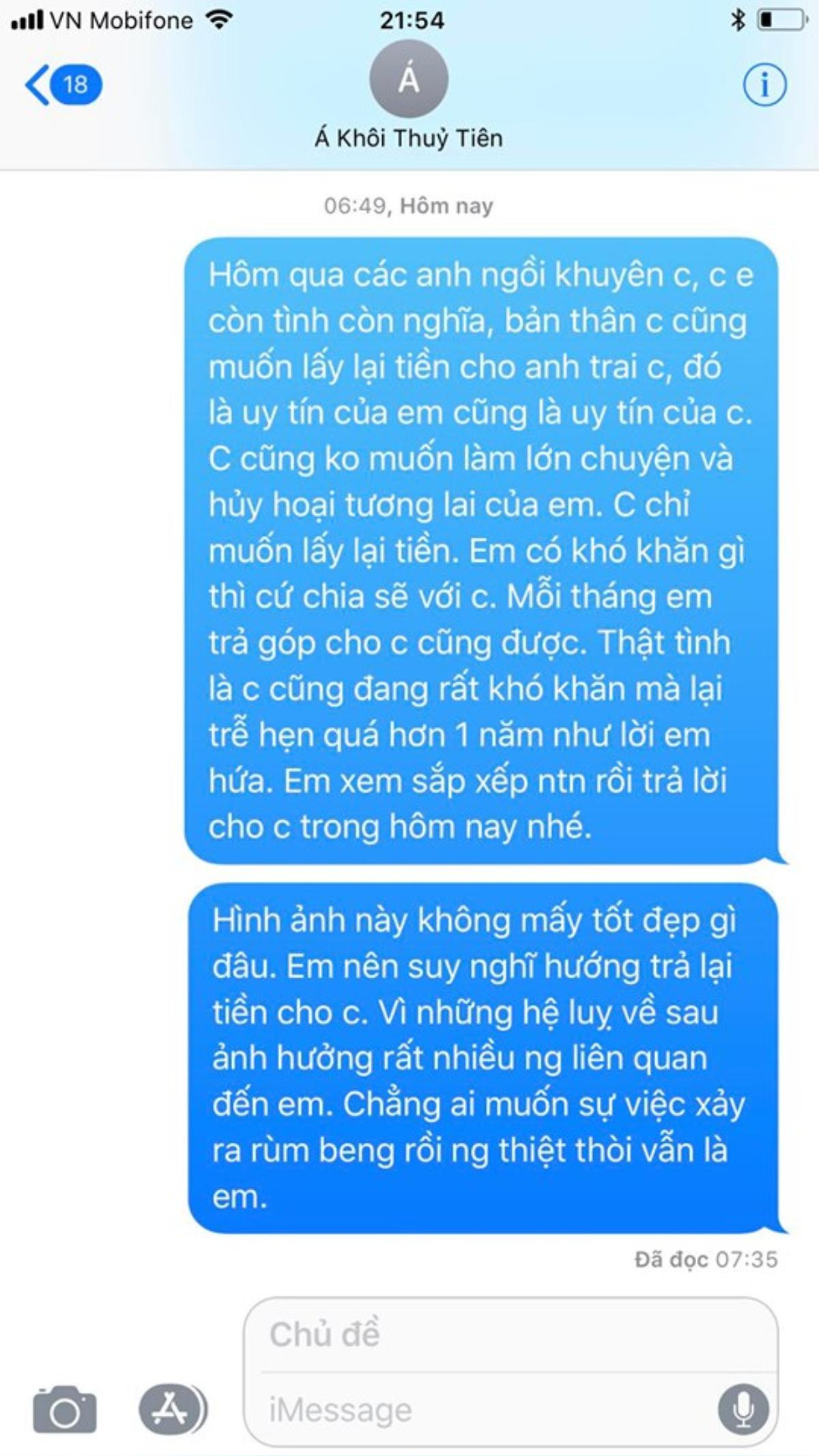 Chị gái Hoa hậu Đặng Thu Thảo lên tiếng 'vạch trần bộ mặt thật' của Hoa hậu Nhân Ái Thùy Tiên khi xé giấy nợ 1,5 tỷ đồng Ảnh 5