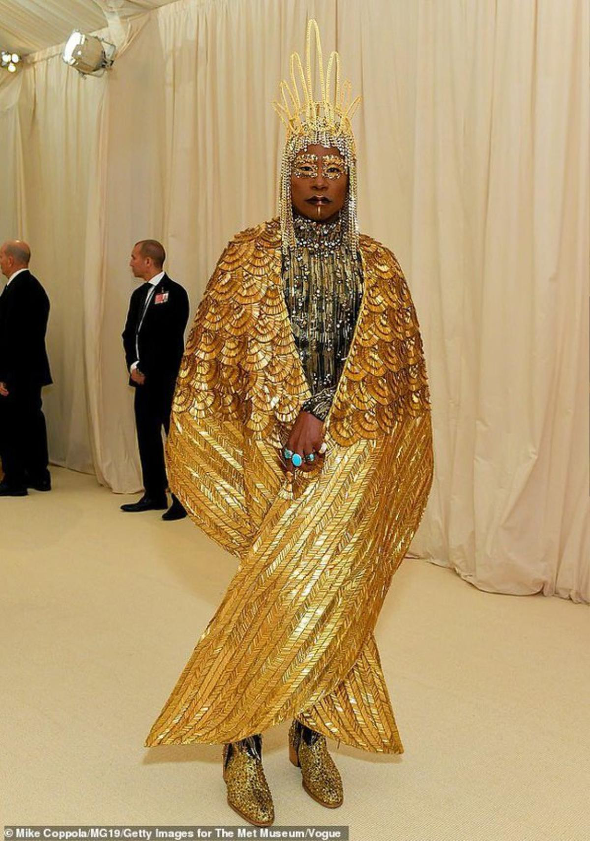 Met Gala 2019: Billy Porter chiếm sạch spotlight khi hóa nữ hoàng Cleopatra khiến fan nháo nhào Ảnh 4