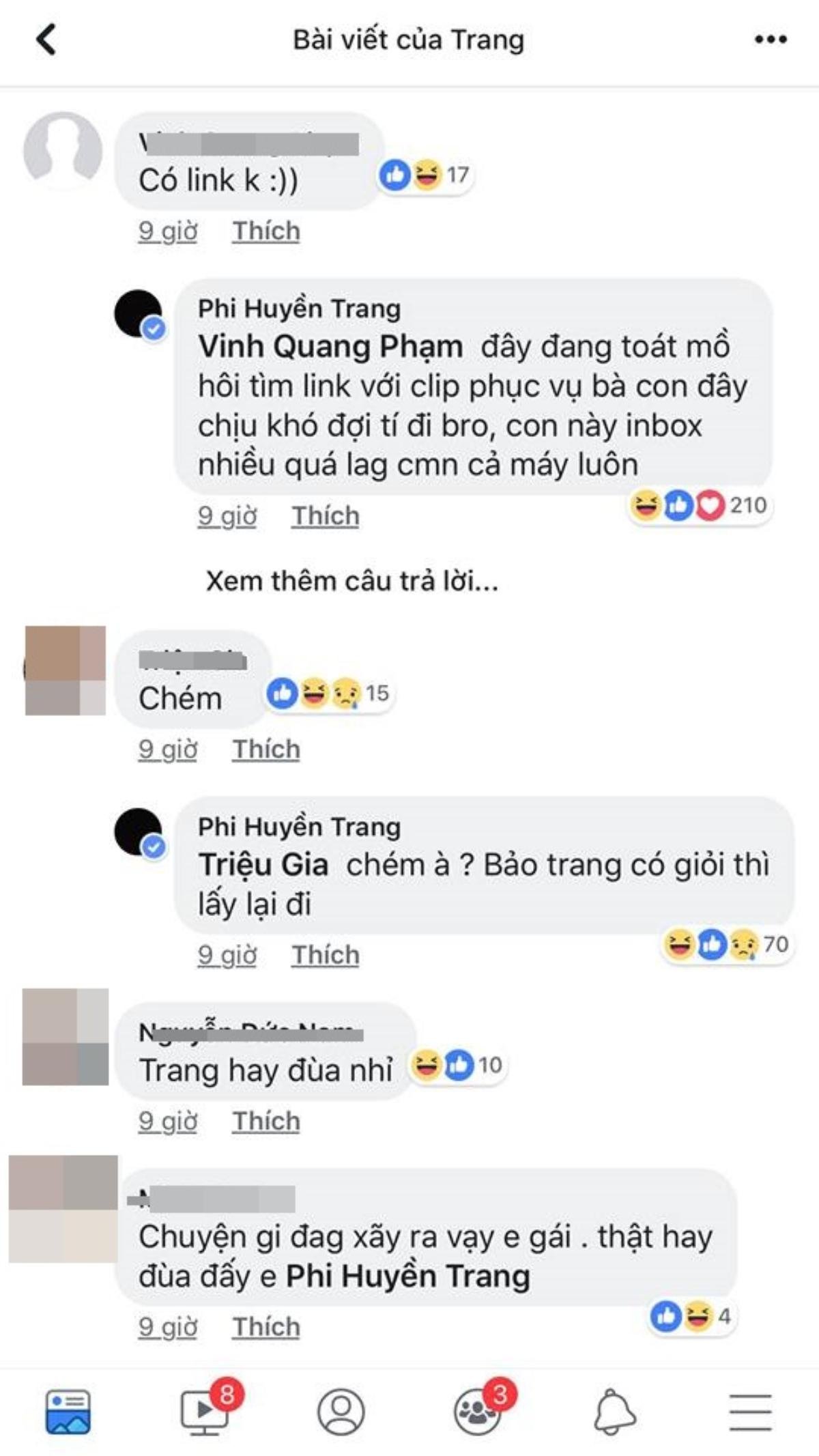 ‘Vận đen vẫn chưa buông tha Phi Huyền Trang: Facebook bị hack, đe dọa phát tán clip nóng Ảnh 2