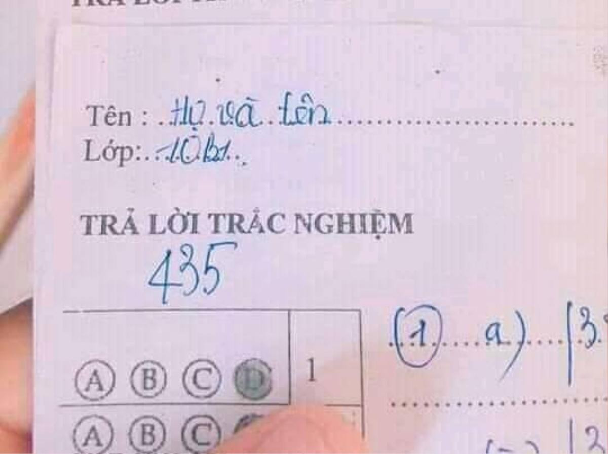 Những khoảnh khắc 'mất não' hài hước khiến bạn gật gù 'ừ đúng, chỉ có thể là học sinh' Ảnh 4