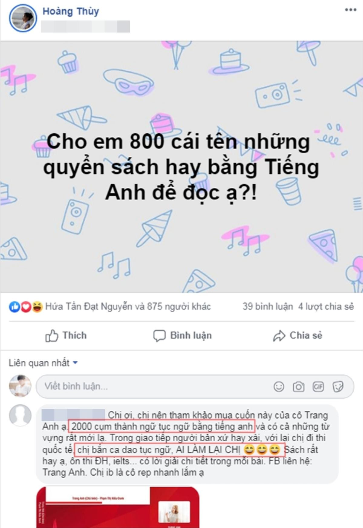 Hoàng Thùy học gấp ca dao - tục ngữ tiếng Anh, sẵn sàng 'đối đầu' Miss Universe Colombia? Ảnh 4