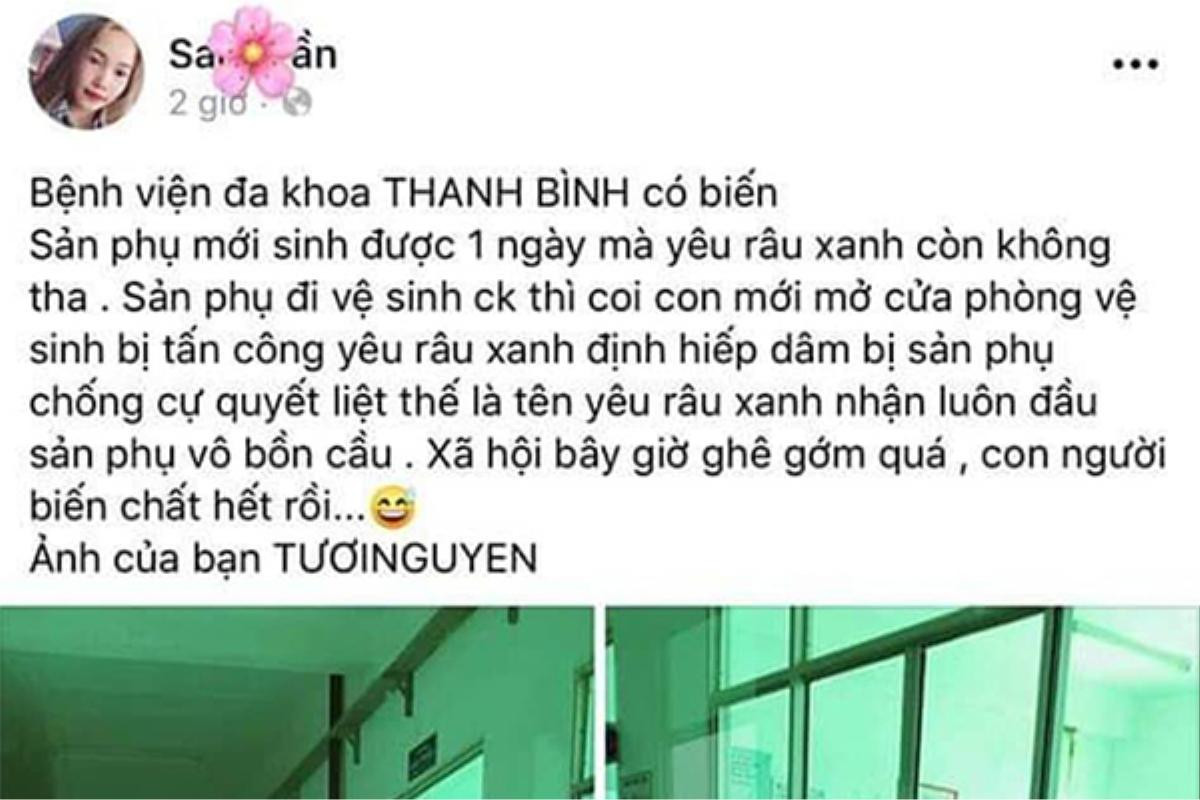 Đề nghị bất ngờ của sản phụ nghi bị tấn công tình dục trong nhà vệ sinh bệnh viện Ảnh 1