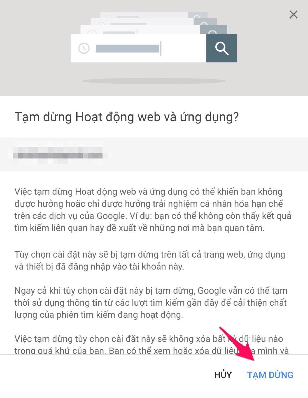 Google thu thập dữ liệu cá nhân