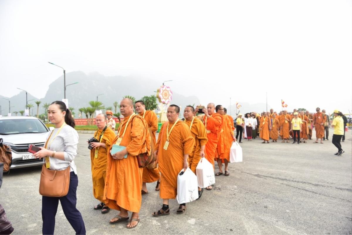 Cận cảnh lễ tắm phật, thả chim bồ câu trong ngày Đại lễ Phật đản Vesak 2019 Ảnh 7