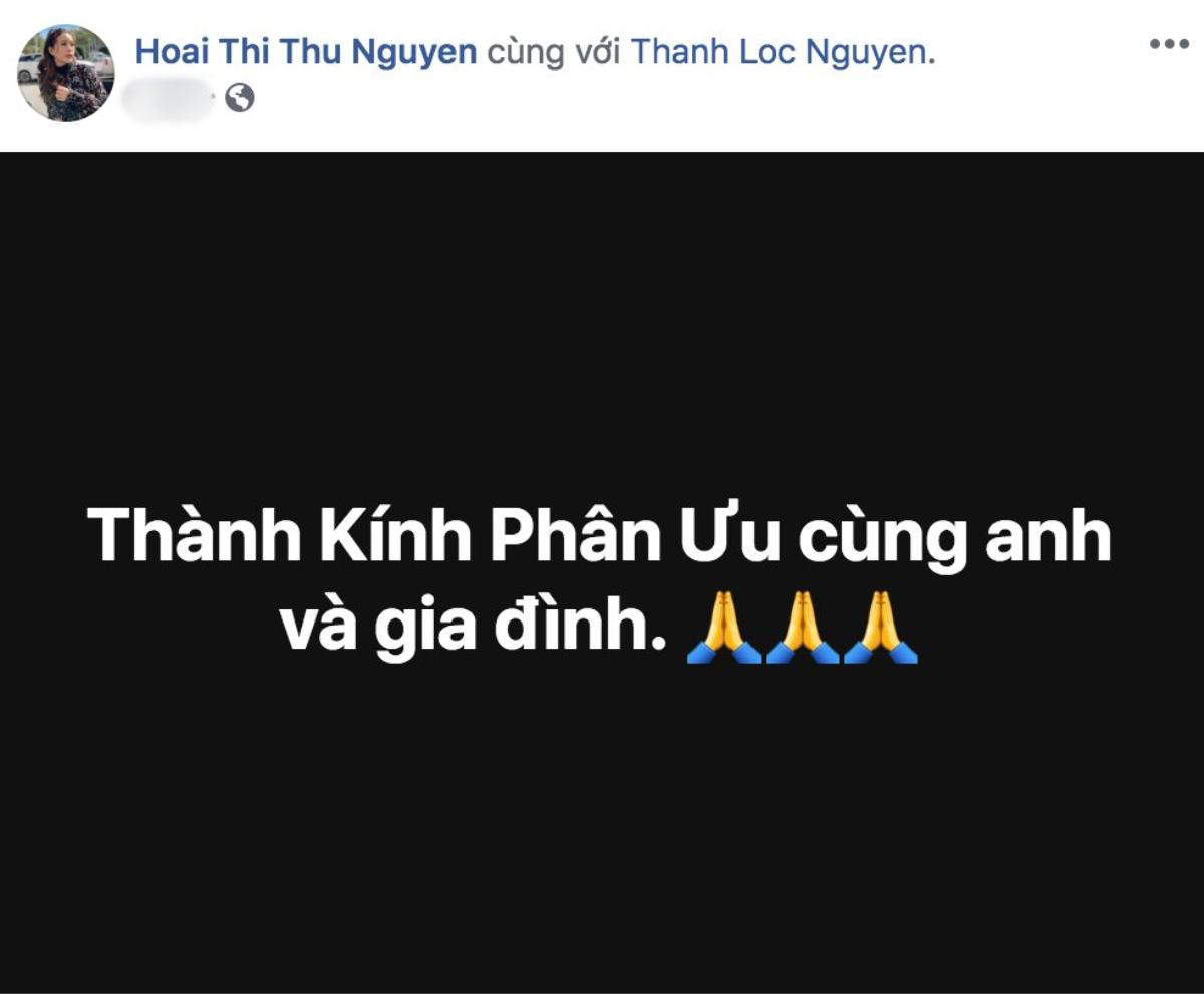 Hồng Đào, Lam Trường cùng các sao Việt bày tỏ thương tiếc khi mẹ NSƯT Thành Lộc - Bạch Long qua đời Ảnh 4