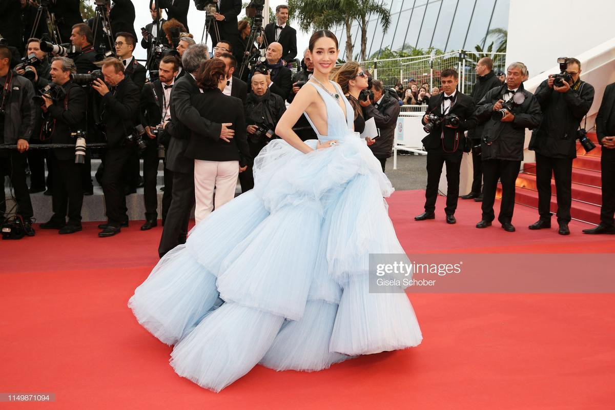 Thảm đỏ Cannes 2019 ngày 4: Sao Thái đọ sắc Hoa ngữ, Chompoo Araya hay Quan Hiểu Đồng nổi bật? Ảnh 7