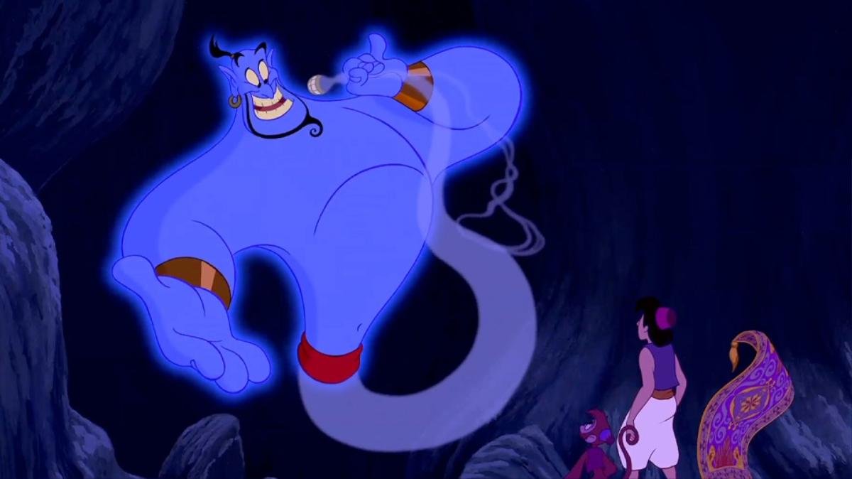 Bạn có biết điều gì xảy ra với Thần Đèn ở cuối phim 'Aladdin' bản hoạt hình năm 1992? Ảnh 3