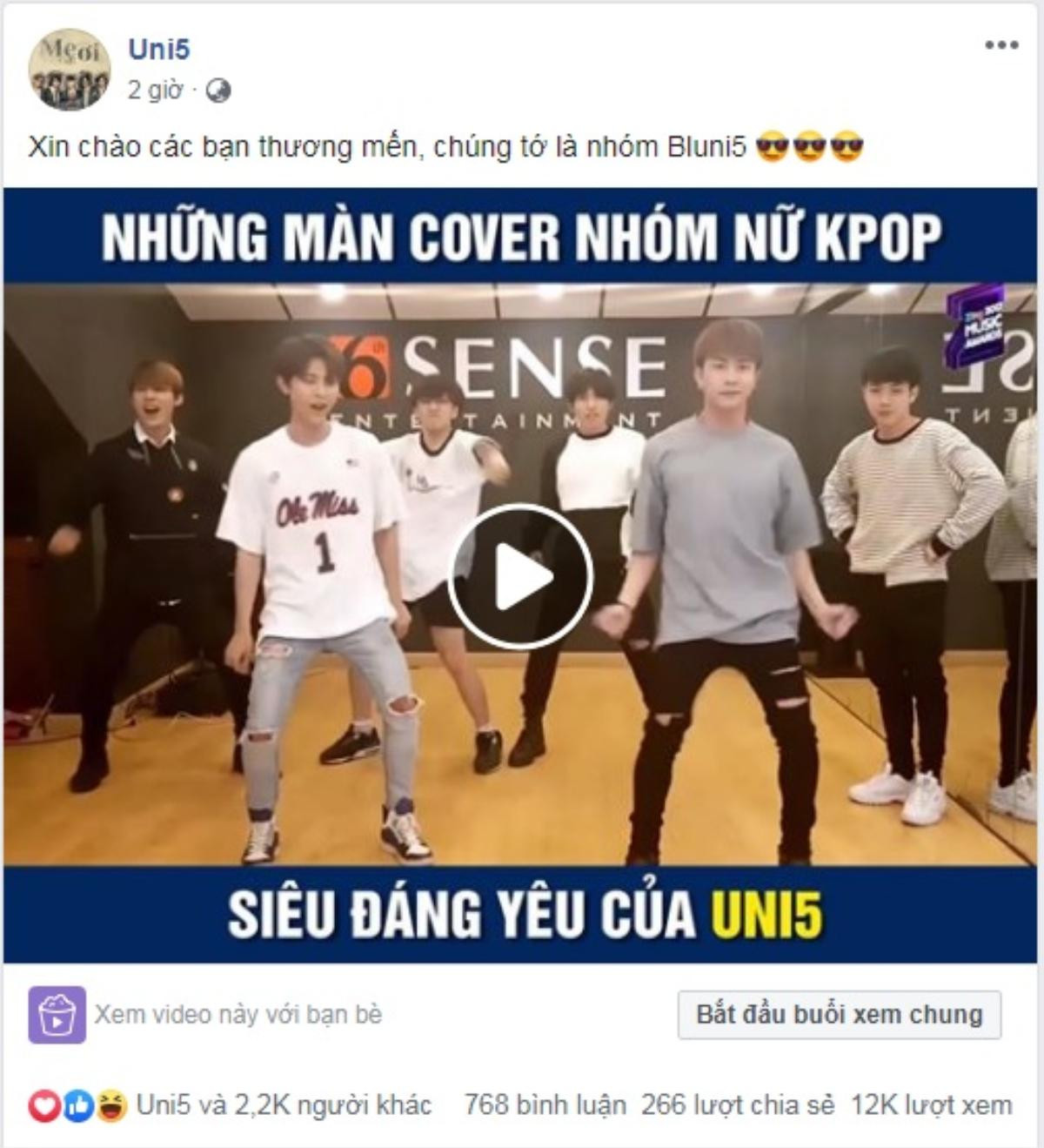 Fan 'phát cuồng' vì độ 'cưng xỉu' của Uni5 khi cover loạt hit của BlackPink, Momoland, Twice Ảnh 1