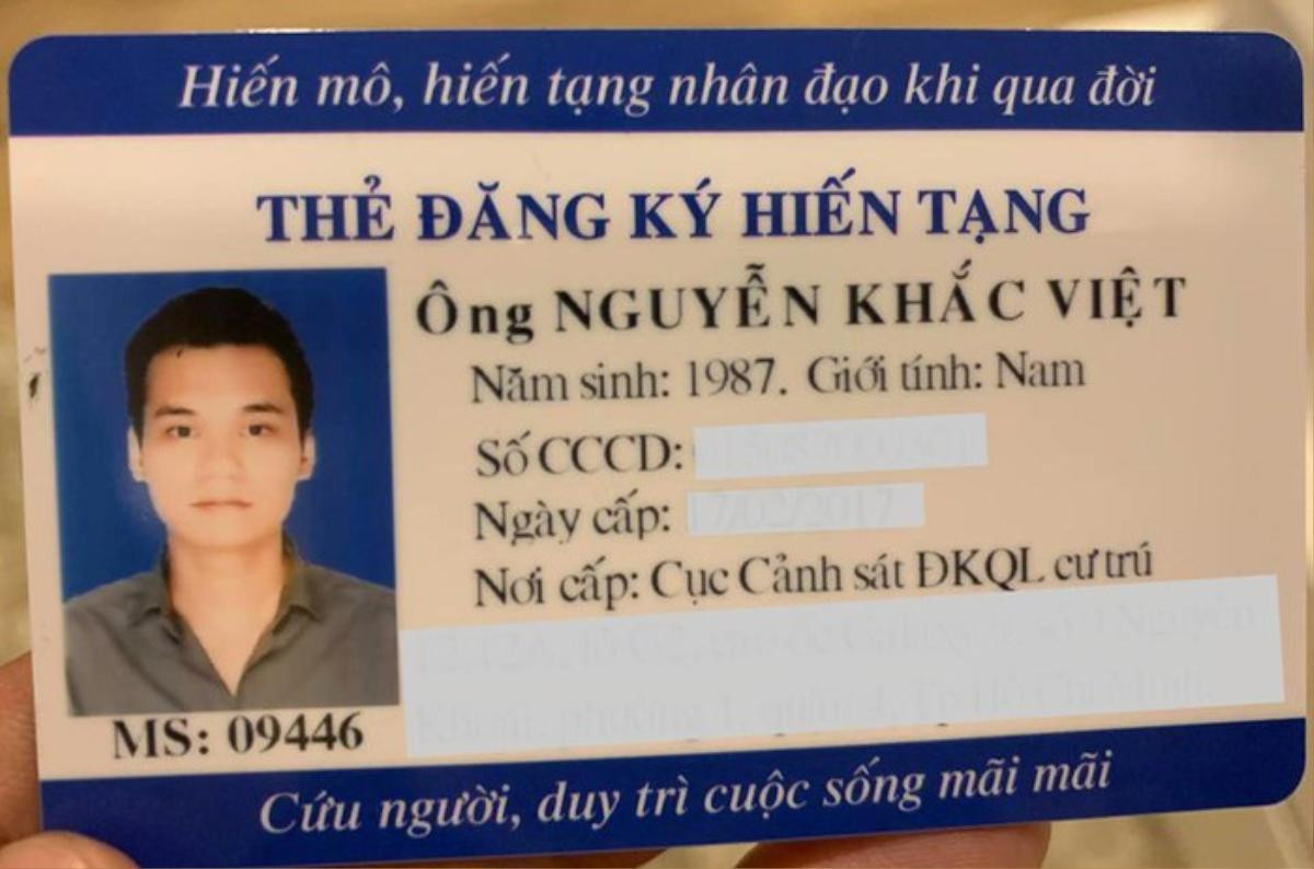 Khắc Việt: 'Chuyện hiến tạng vốn là ước nguyện của tôi' Ảnh 4