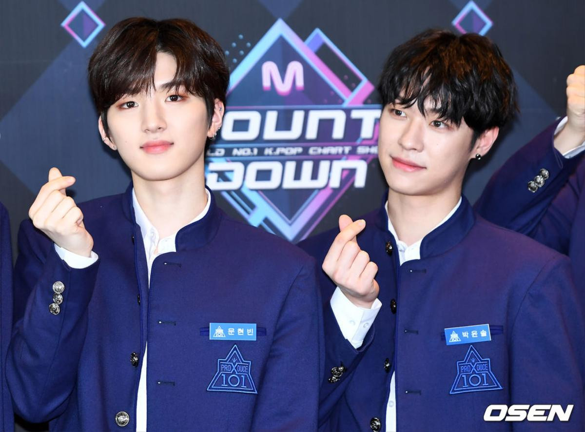 Produce X 101: Dàn thực tập sinh lớp A đẹp xuất thần, đổ bộ thảm đỏ sân khấu 'M Countdown' Ảnh 10