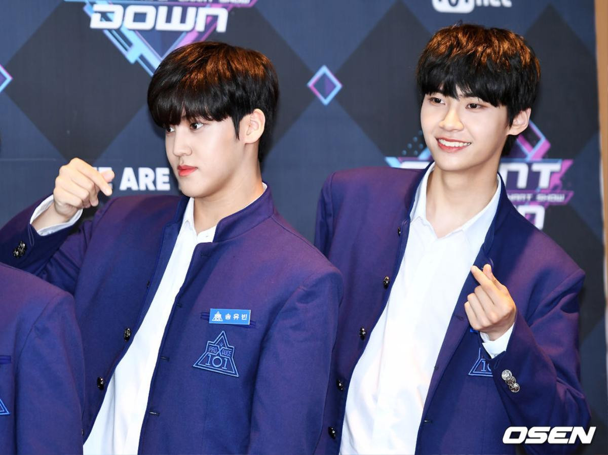 Produce X 101: Dàn thực tập sinh lớp A đẹp xuất thần, đổ bộ thảm đỏ sân khấu 'M Countdown' Ảnh 14