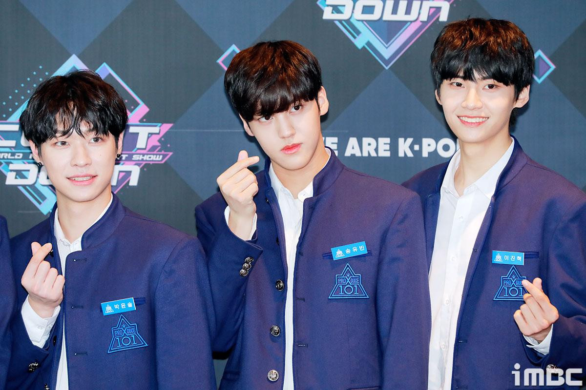 Produce X 101: Dàn thực tập sinh lớp A đẹp xuất thần, đổ bộ thảm đỏ sân khấu 'M Countdown' Ảnh 16