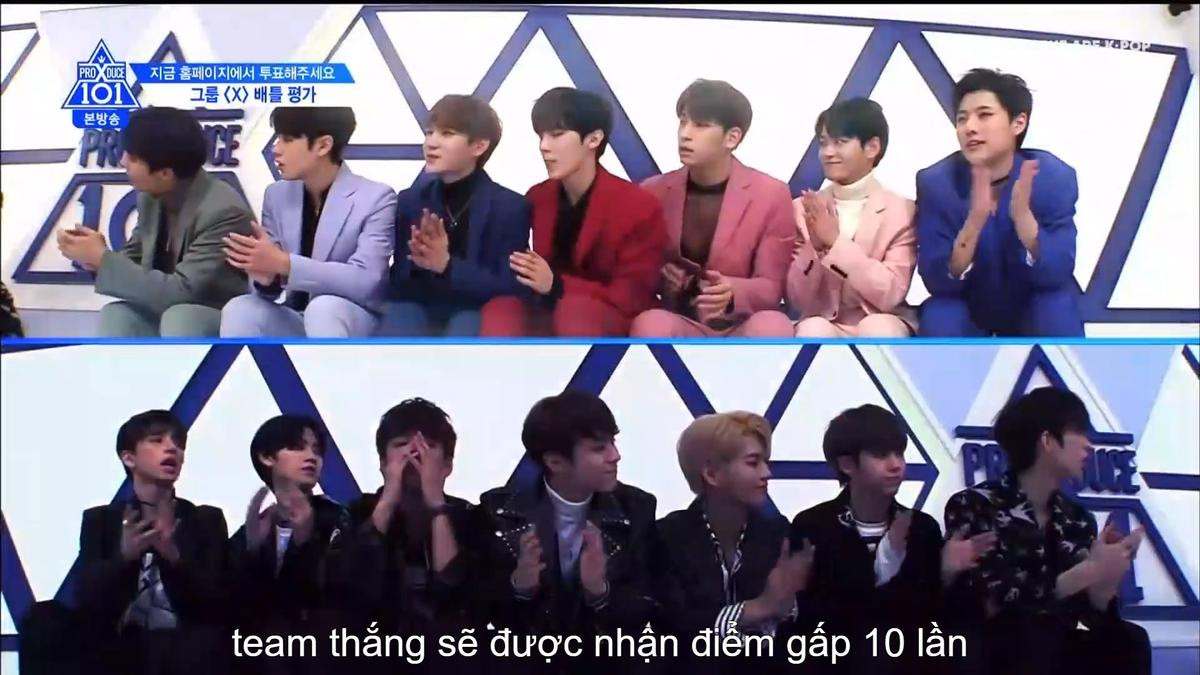 PRODUCE X 101 tập 4: Hạng 1 vòng battle không phải Yohan, Wooseok mà là một ứng cử viên họ Kim bất ngờ khác Ảnh 12