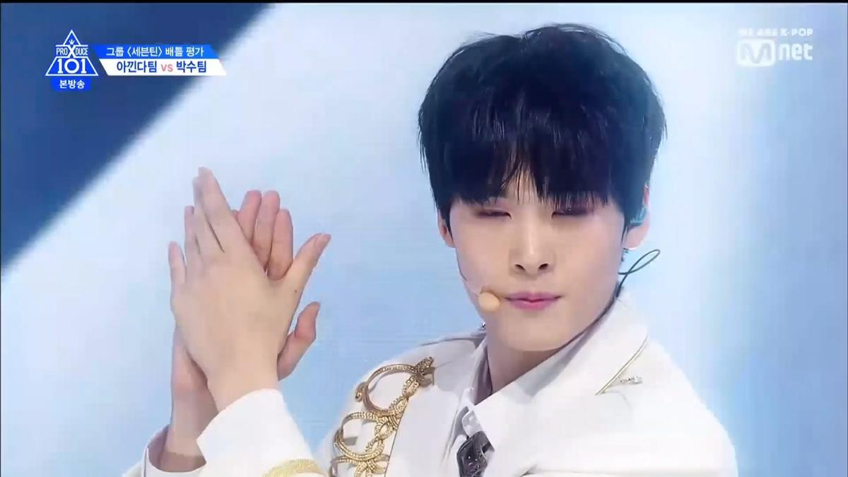 PRODUCE X 101 tập 4: Hạng 1 vòng battle không phải Yohan, Wooseok mà là một ứng cử viên họ Kim bất ngờ khác Ảnh 141