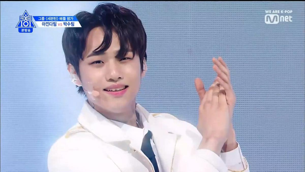 PRODUCE X 101 tập 4: Hạng 1 vòng battle không phải Yohan, Wooseok mà là một ứng cử viên họ Kim bất ngờ khác Ảnh 144