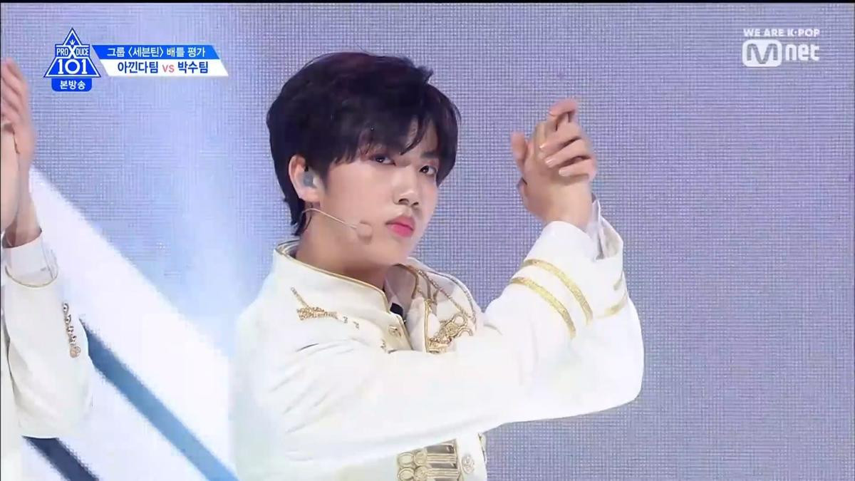 PRODUCE X 101 tập 4: Hạng 1 vòng battle không phải Yohan, Wooseok mà là một ứng cử viên họ Kim bất ngờ khác Ảnh 146