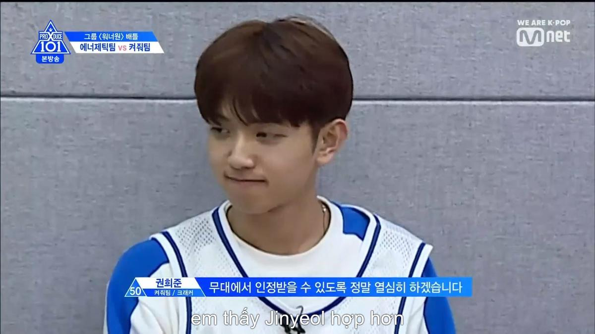 PRODUCE X 101 tập 4: Hạng 1 vòng battle không phải Yohan, Wooseok mà là một ứng cử viên họ Kim bất ngờ khác Ảnh 170