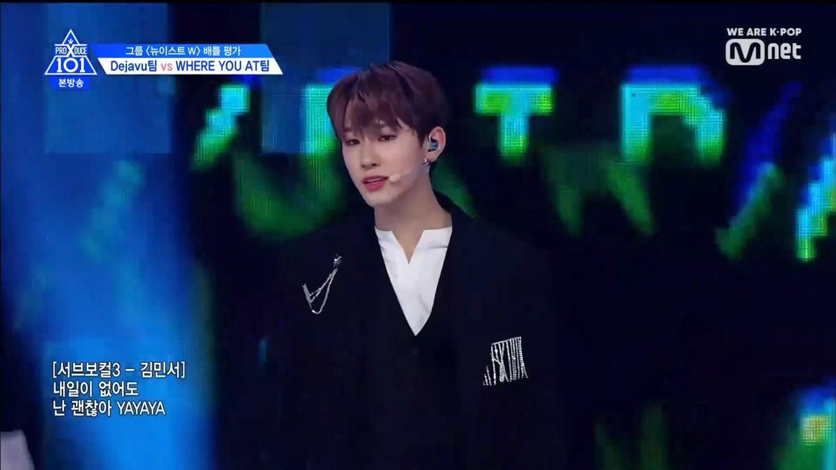 PRODUCE X 101 tập 4: Hạng 1 vòng battle không phải Yohan, Wooseok mà là một ứng cử viên họ Kim bất ngờ khác Ảnh 285