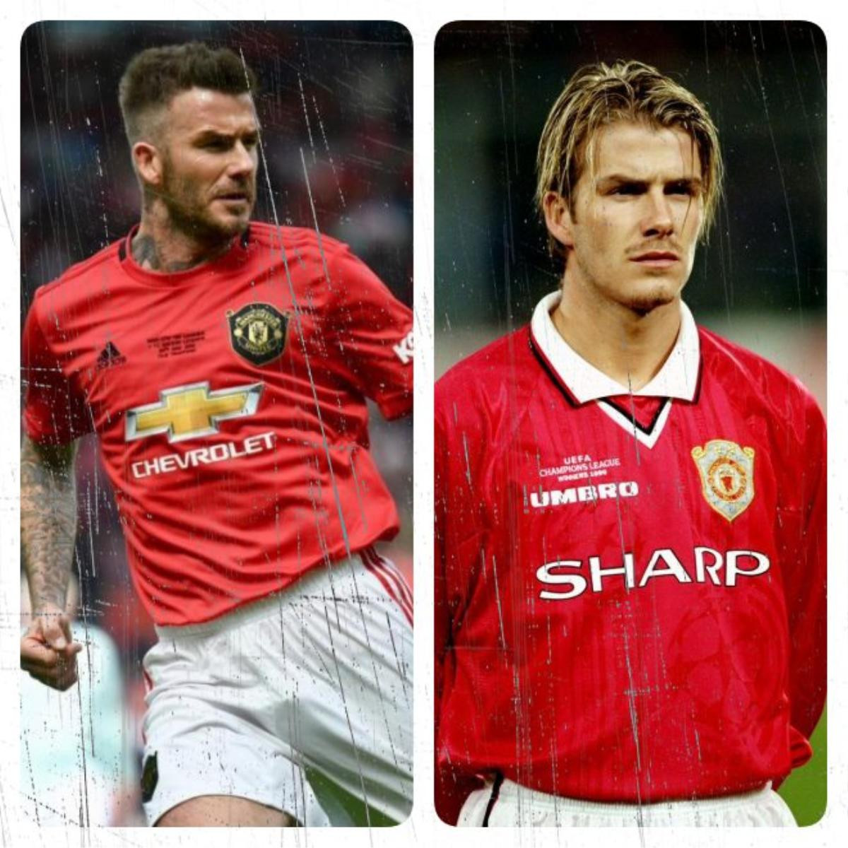 Hình ảnh xúc động của David Beckham trong ngày khoác áo M.U Ảnh 8