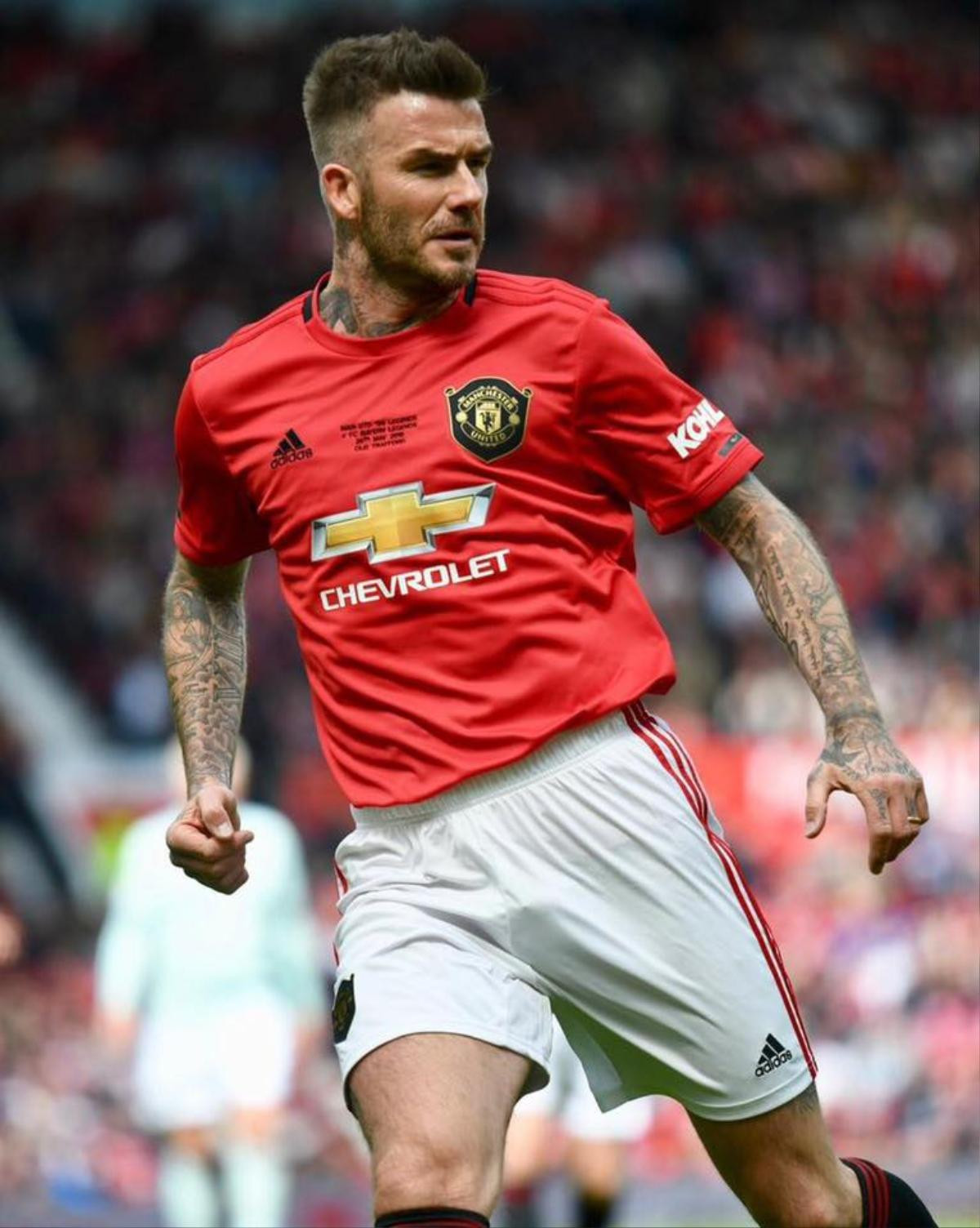 Hình ảnh xúc động của David Beckham trong ngày khoác áo M.U Ảnh 4