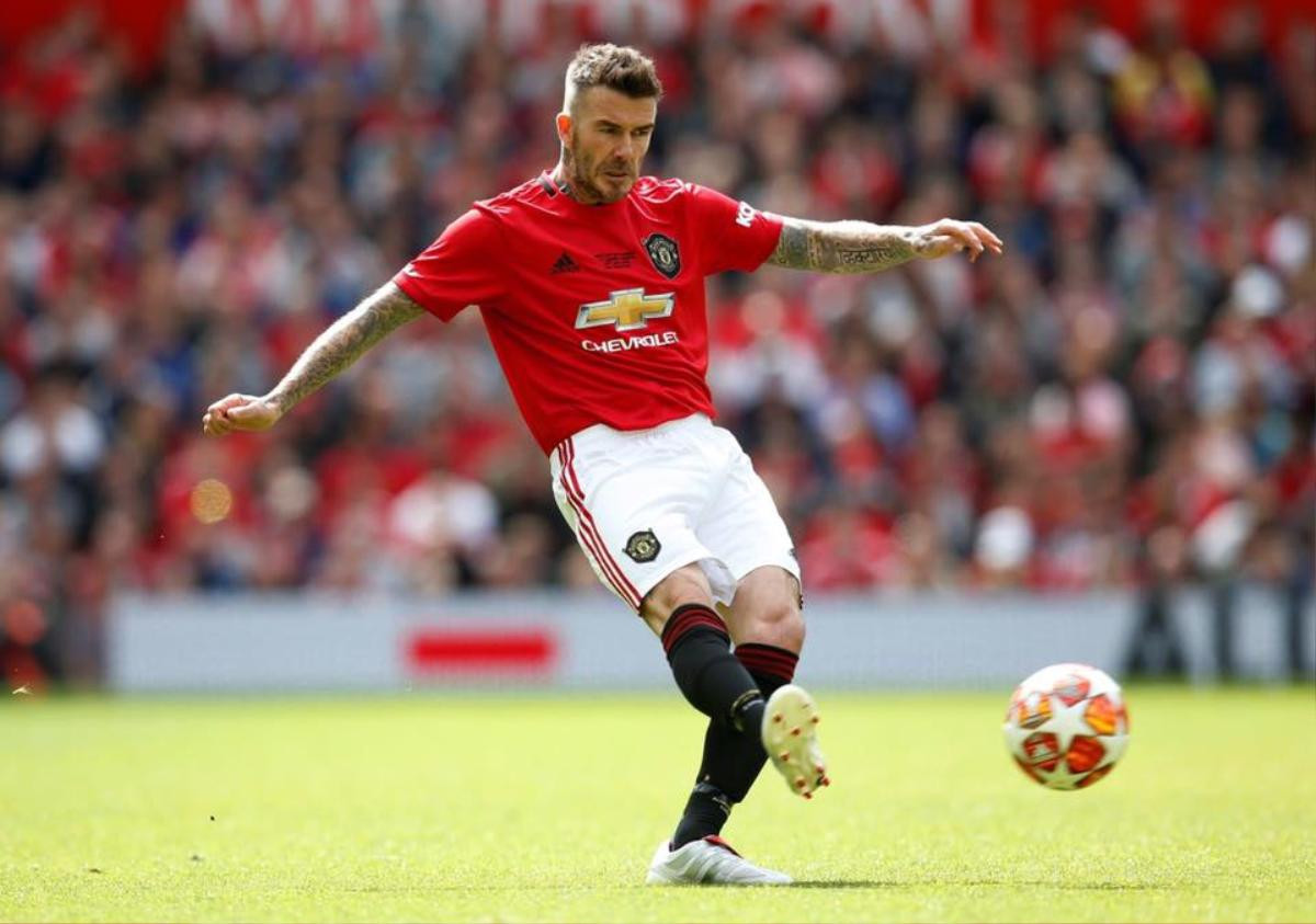 Hình ảnh xúc động của David Beckham trong ngày khoác áo M.U Ảnh 5