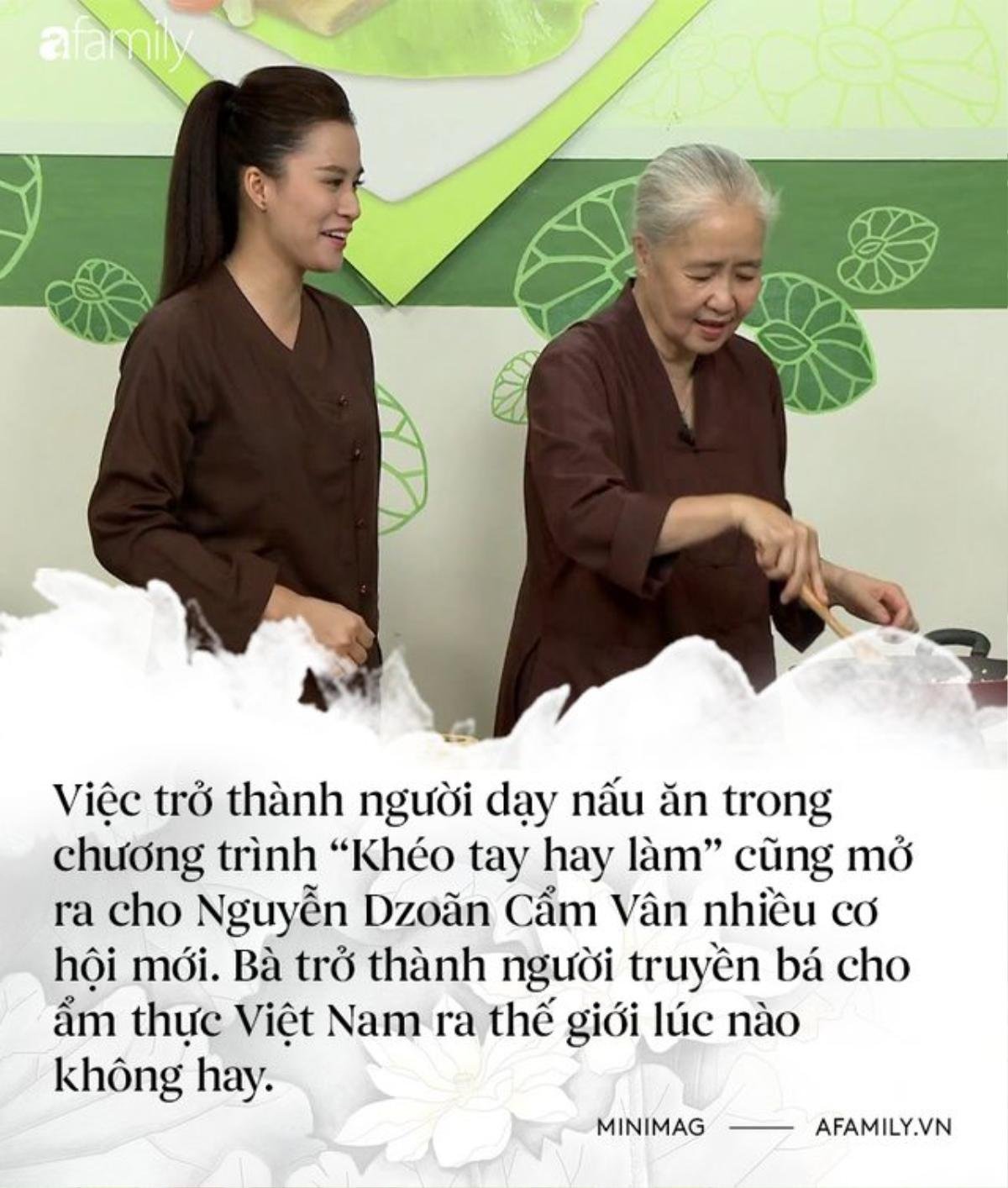 Nguyễn Dzoãn Cẩm Vân - Qua bao truân chuyên để thành 'Huyền thoại của gian bếp Việt', cuối cùng vì chữ 'An' mà buông bỏ tất cả Ảnh 6