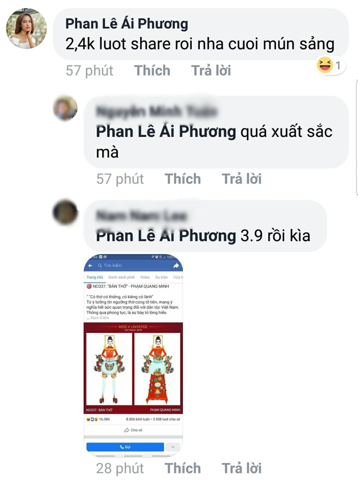 Cộng đồng fan sắc đẹp chấn động vì bộ trang phục dân tộc cho Hoàng Thùy là bàn thờ Ảnh 7