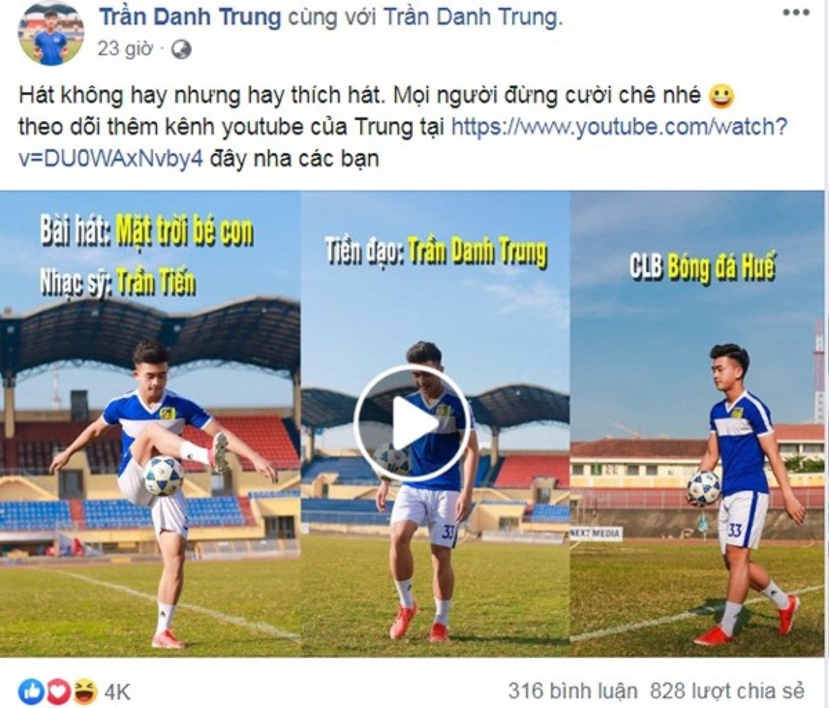 Khi Bùi Tiến Dũng, Quang Hải và những sao bóng đá VN trổ tài làm ca sĩ Ảnh 2