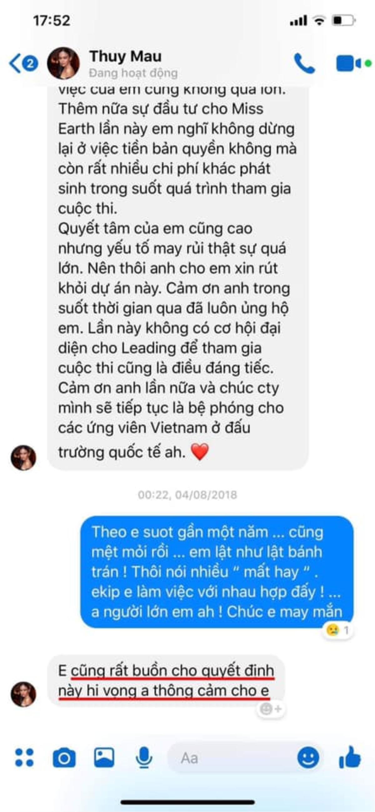 Cư dân mạng nói về vụ Mâu Thủy đăng đàn tố Miss Earth: 'Là tự rút chứ đâu ai đẩy chị ra' Ảnh 4