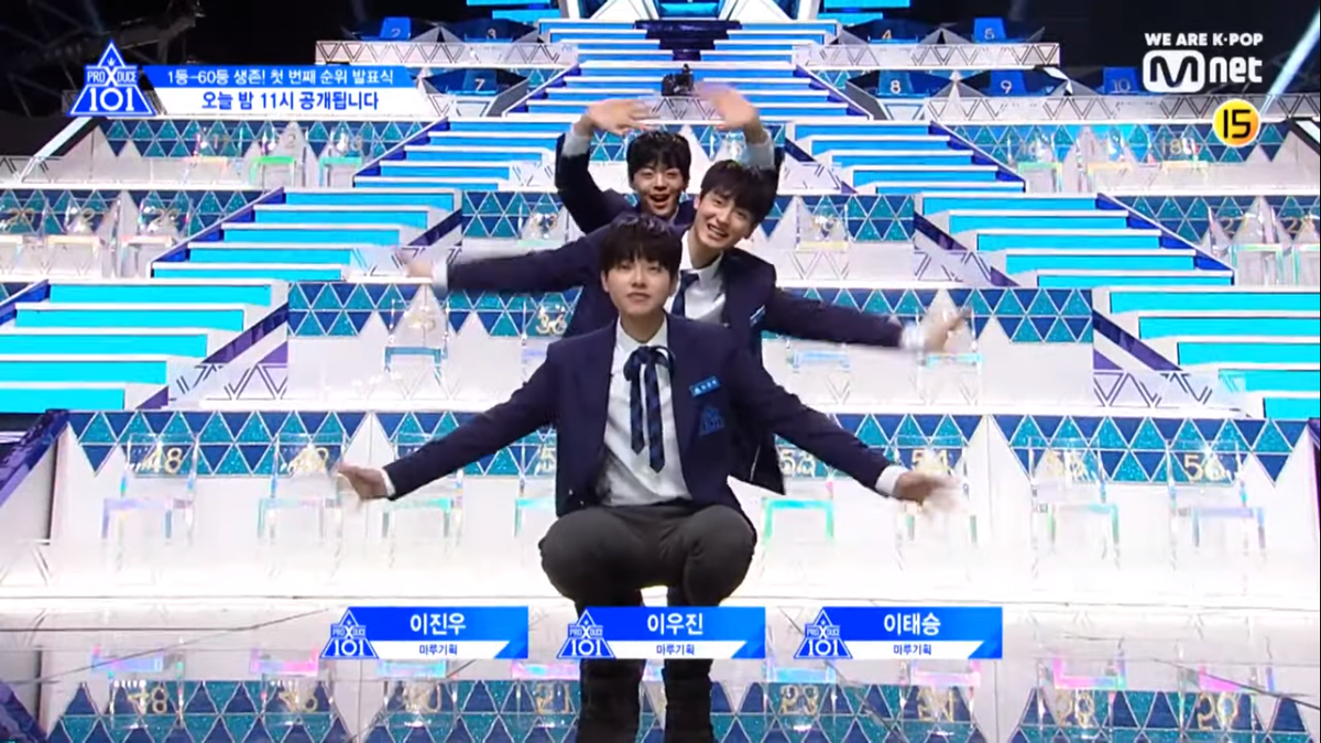 Vũ đạo tiểu học của thực tập sinh PRODUCE X 101.