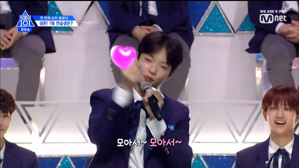 Produce X 101: Lee Dong Wook chơi trò 'Trái Tim' cùng Son Dong Pyo - Thần Chết cũng có lúc quá đáng yêu Ảnh 7