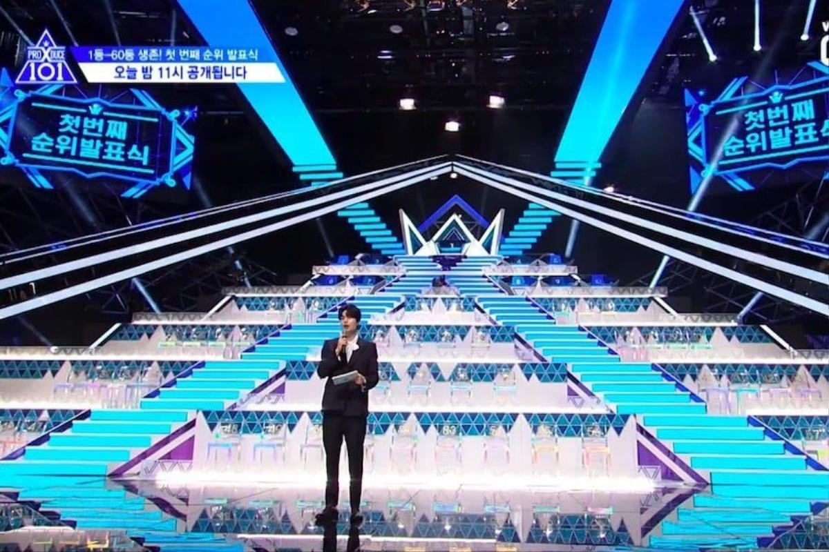 'Produce X 101' dẫn đầu rating Hàn Quốc trong buổi lễ xếp hạng và vòng loại đầu tiên Ảnh 2