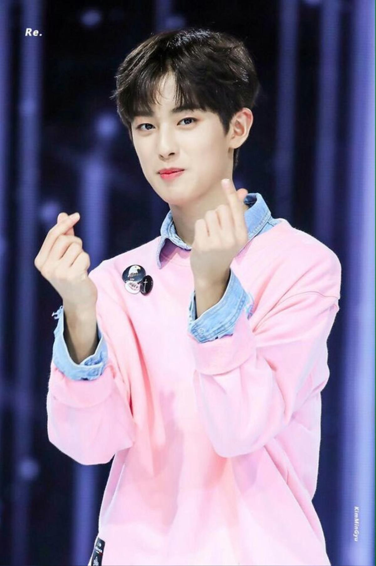 Kim Mingyu đã từng giành hạng Nhất đầu tiên của PRODUCE X 101.