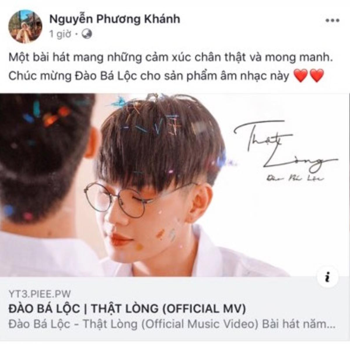 Hoa hậu Phương Khánh cùng dàn sao Việt nói gì về MV đam mỹ của Đào Bá Lộc Ảnh 2