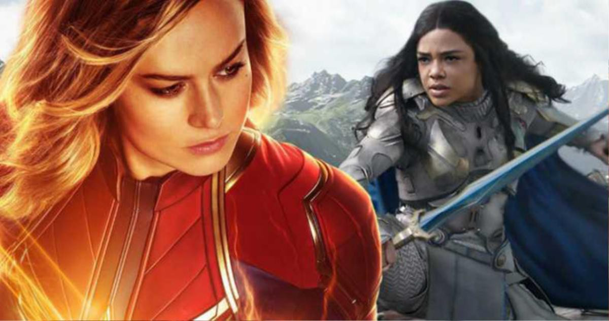 Có vẻ 'mối tình bách hợp' giữa Captain Marvel và Valkyrie sẽ nhanh chóng xuất hiện trong Phase 4 của MCU thôi! Ảnh 2