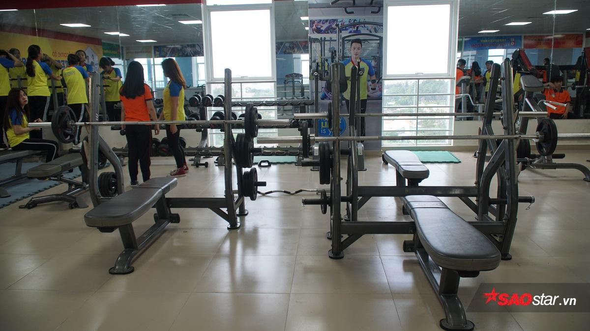 Đã mắt chiêm ngưỡng phòng GYM hiện đại và đẳng cấp của sinh viên Đại học HUTECH Ảnh 8