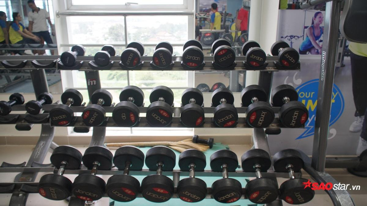 Đã mắt chiêm ngưỡng phòng GYM hiện đại và đẳng cấp của sinh viên Đại học HUTECH Ảnh 15