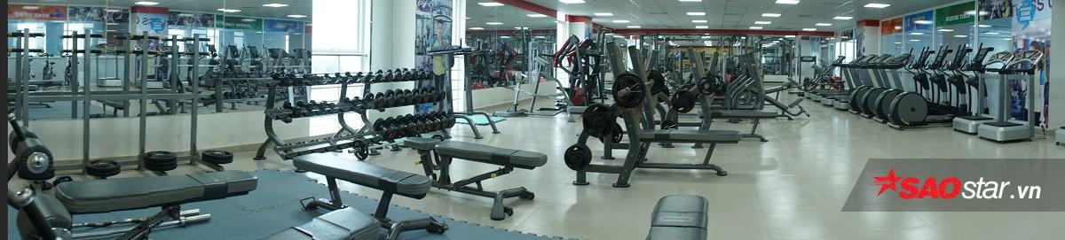 Đã mắt chiêm ngưỡng phòng GYM hiện đại và đẳng cấp của sinh viên Đại học HUTECH Ảnh 1