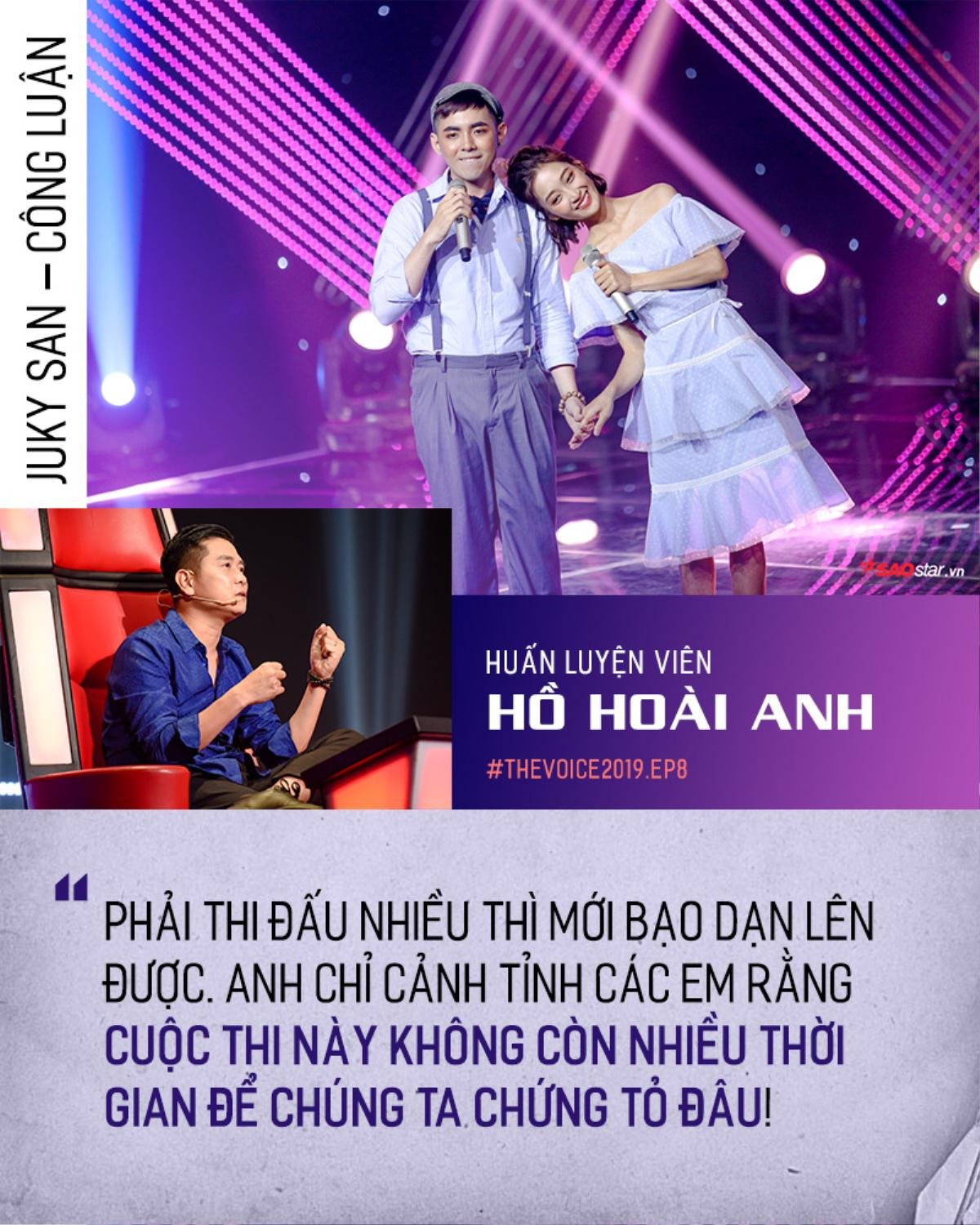 6 phát ngôn 'chất' nhất tập 8 The Voice 2019: 'Ca hát là phải chinh phục được khán giả' Ảnh 6