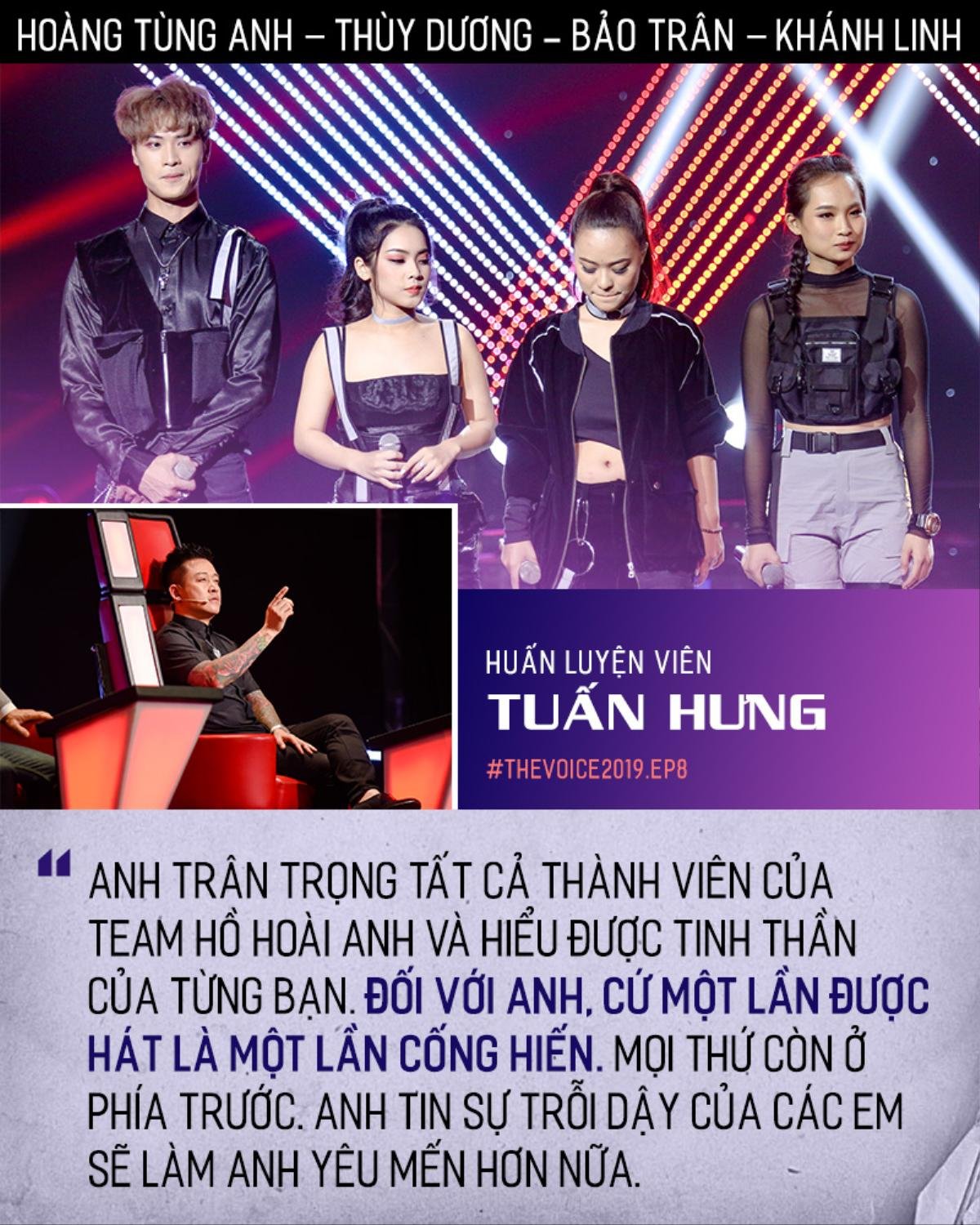 6 phát ngôn 'chất' nhất tập 8 The Voice 2019: 'Ca hát là phải chinh phục được khán giả' Ảnh 4