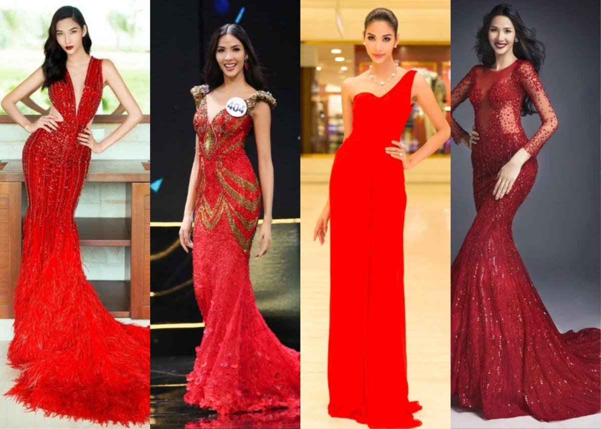 Top 10 đầm dạ hội màu đỏ đẹp nhất lịch sử Miss Universe, Hoàng Thùy tham khảo ắt sẽ 'vừa đỏ vừa thơm' Ảnh 11