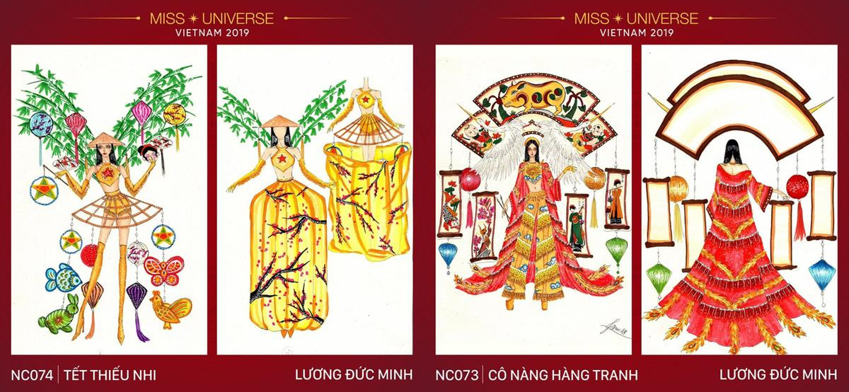 Có 5 bài thi được vote 'điên đảo', NTK 2k3 chắc suất làm National Costume cho Hoàng Thùy? Ảnh 6