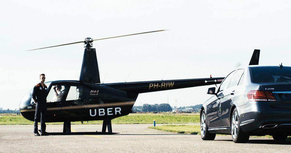 Uber bất ngờ công bố dịch vụ đi chung máy bay trực thăng Uber Copter Ảnh 1