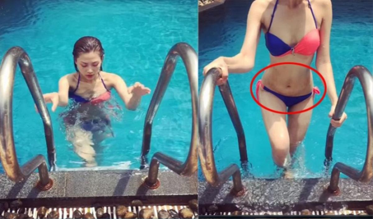 Mặc bikini khoe dáng, fan xót xa khi thấy vết này trên người Chúng Huyền Thanh Ảnh 3