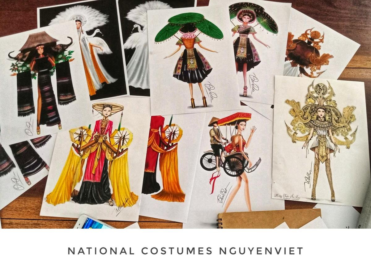 Chàng trai sở hữu 9 mẫu thiết kế National Costume nói gì về 'Bàn Thờ' và 'Sơn Tinh Thủy Tinh' Ảnh 3