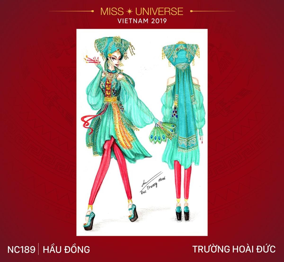 trang phục dân tộc hoàng thuỳ miss universer 2019